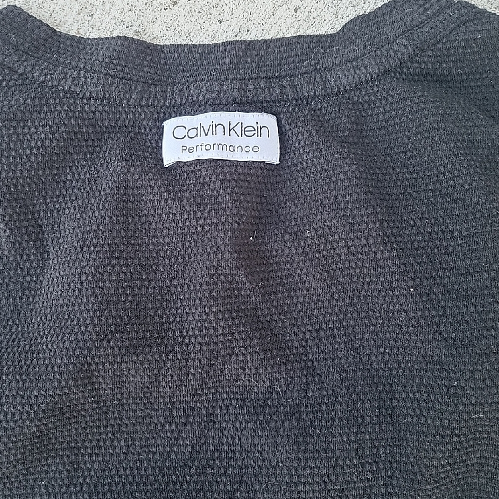 Calvin Klein Collection Black Ruched Sleeveless Muscle Tee - Picture 4 of 4